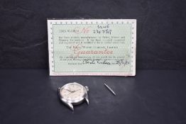 A gent's 1950's Rolex Oyster Royal wrist watch bearing number: 6246 & 234289 to case, having