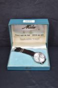 A gent's vintage Mido Ocean Star wrist watch model no: 5059, serial: 3131278 having baton numeral