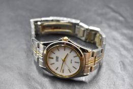 A gent's Citizen Eco Drive WR50 wrist watch no:EO30-S78682, serial no: 061211, having baton