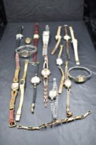 A large selection of ladies wrist watches including Times, Seksy, Sekonda, Bella & Rose, Smiths,