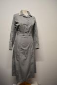 A circa 1950s dead stock matrons uniform, that to be of interest to Derbyshire area, having belt,