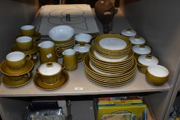 An assorted collection of mid-20th Century Langley glazed tableware