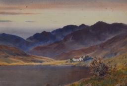 *Local Interest - B.Cooke (19th/20th Century), watercolour, 'Looking Up Kirkstone Pass, from