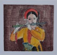 19th/20th Century, an assorted collection of watercolours of oriental genre scenes, all framed,