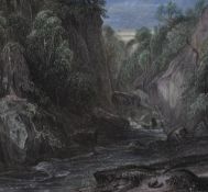 19th/20th Century, an assorted collection of hand coloured engravings of landscapes and other