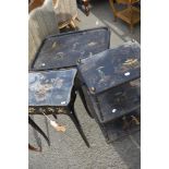 Three pieces of Oriental occasional furniture