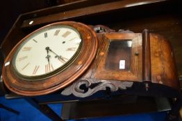 A Victorian American style wall clock