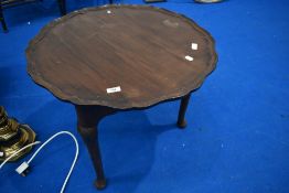An early 20th Century mahogany coffee table