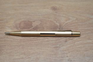 A Rolled Gold Yard O Led propelling pencil with skripsert design. Good clean condition