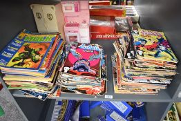 A large collection of 1980's Comics including Marvel Alpha Flight, The Punisher, Super Heroes,