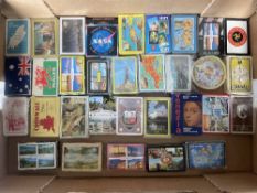 A box of vintage Advertising Playing Cards, Souvenir related including Rhodes, Capricorn,