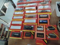 A collection of Hornby 00 gauge Rolling Stock including Wagons, Tankers and Sets, 29 in total, all