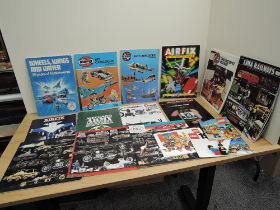 A collection of 1970's and later Toy & Sporting Catalogues, Lego 1978, 1980 & 1981, Wheels, Wings