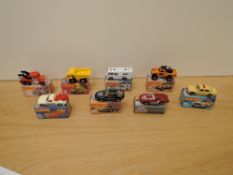 Eight Matchbox Series Superfast Lesney 1974-1982 die-casts, No 54 Nasa Tracking Vehicle, No 56