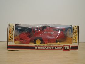 A 1978 Britains model, 9570 MF Massey Ferguson Combine Harvester, in original window display box