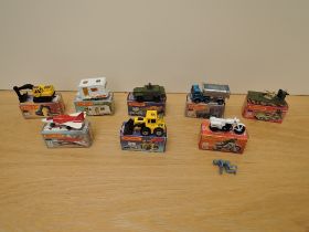Eight Matchbox Series Superfast Lesney 1974-1982 die-casts, No 27 Swing Wing, No 28 Stoat,
