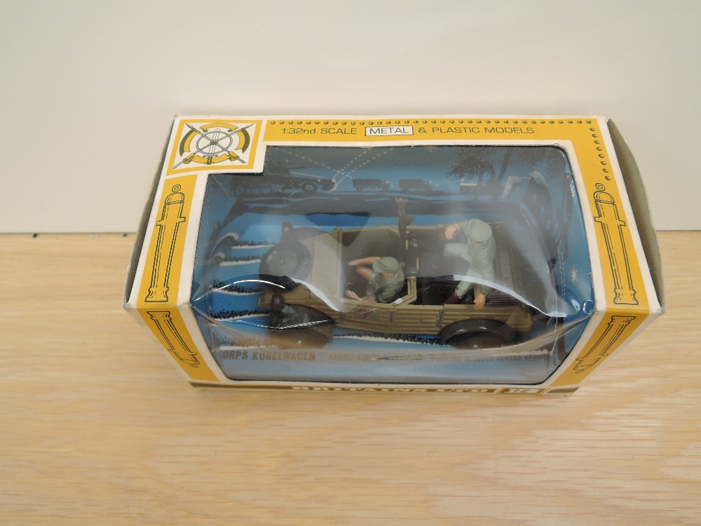 A 1974 Britains model, 9785 Afrika Korps Scout Car, in original window display box with card insert, - Image 2 of 2