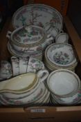 A good collection of Hammersley and Co bone china, having oriental style pattern, included are