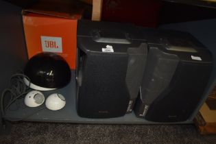 An ABL powered satellite speaker with sub woofer - boxed, sold along with a pair of Aiwa Front 180