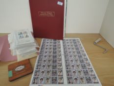 GB, COLLECTION OF PRES PACKS, LOOSE SETS, YEAR PACKS FULL SHEET & MORE. MNH Folder with ranges of GB