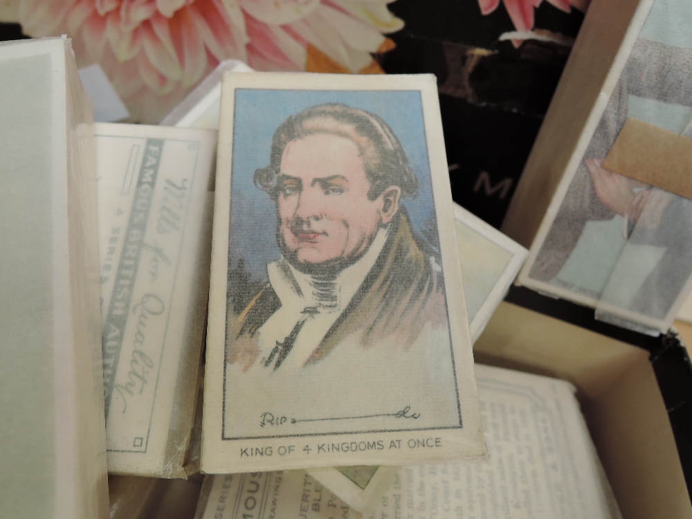 16 x FULL SETS OF CIGARETTE CARDS, AMALGAMATED, CARRERAS, WILLS, PLAYERS ETC Small box with - Image 5 of 6