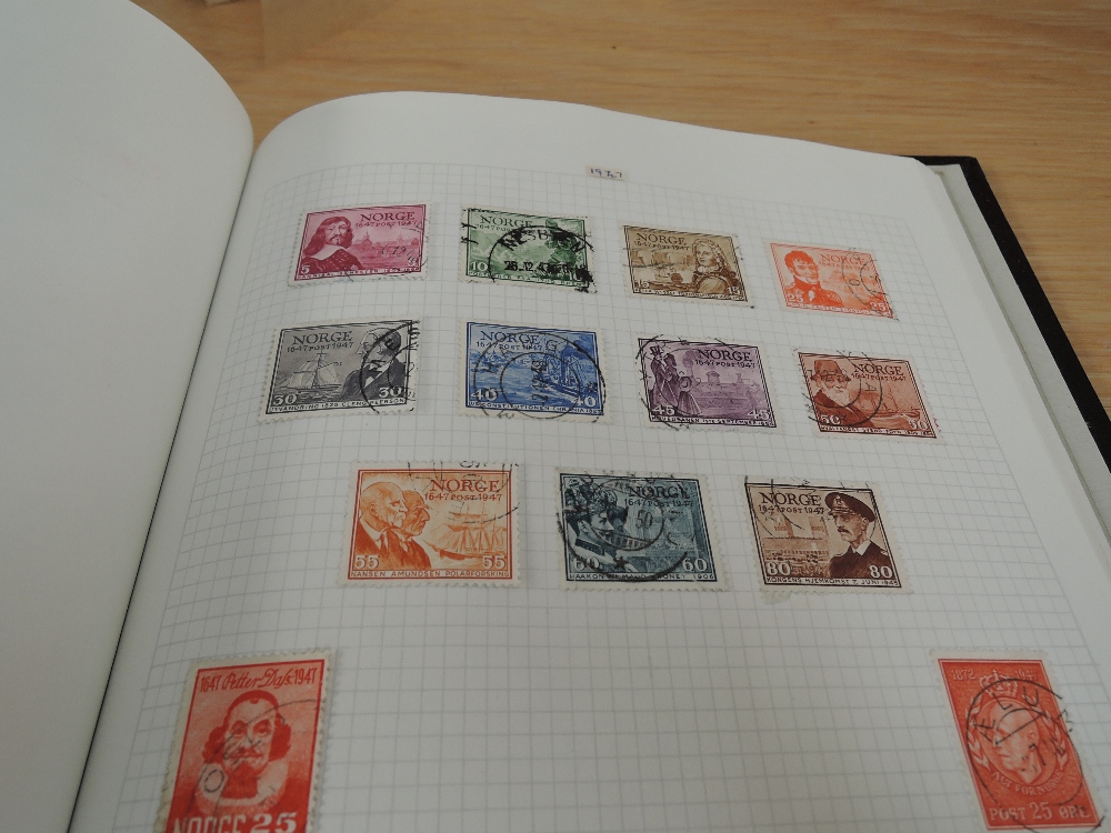 10 x EUROPEAN STAMP COLLECTIONS ALL ERAS SOLD AS ONE LARGE LOT 10 good sized European collections in - Image 3 of 5