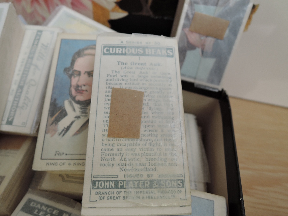 16 x FULL SETS OF CIGARETTE CARDS, AMALGAMATED, CARRERAS, WILLS, PLAYERS ETC Small box with - Image 6 of 6