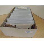 POSTCARDS, BOX WITH APX 750 POSTCARDS, FOREIGN, EUROPE, AFRICAS ETC Box with apx 750 cards largely
