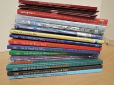 ISLE OF MAN 1986-2018 COLLECTION OF 18 YEAR BOOKS COMPLETE FIne and valuable collection of year