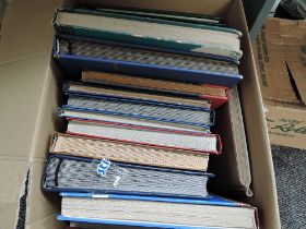 15 x WORLD STAMP COLLECTIONS IN STOCKBOOKS, SOLD AS ONE LARGE LOT Box of stockbooks, various sizes