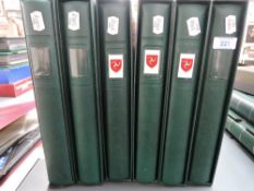 ISLE OF MAN, LARGE COVER COLLECTION IN 6 VOLUMES, POST OFFICE, RAILWAYS ETC Fantastic IOM cover