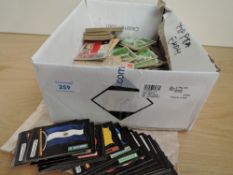COLLECTION OF TRADE CARDS IN BOX, SNAP, REDIFUSION, MASTER VENDING, A & BC Box with a few hundred