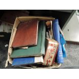 LARGE BOX OF WORLD STAMPS, ALBUMS, LEAVES, PACKETS, COVERS AND A LOT MORE Hefty box crammed with a