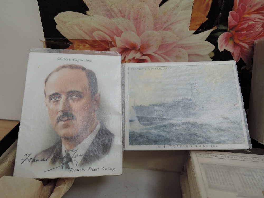 16 x FULL SETS OF CIGARETTE CARDS, AMALGAMATED, CARRERAS, WILLS, PLAYERS ETC Small box with - Image 2 of 6