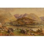 *Lake District Interest - William Henry Nutter (c.1818-1872), watercolour, 'ullswater', signed and