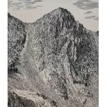 *Lake District interest - Alfred Wainwright (1907-1991, British), pen and ink, 'Steeple', at