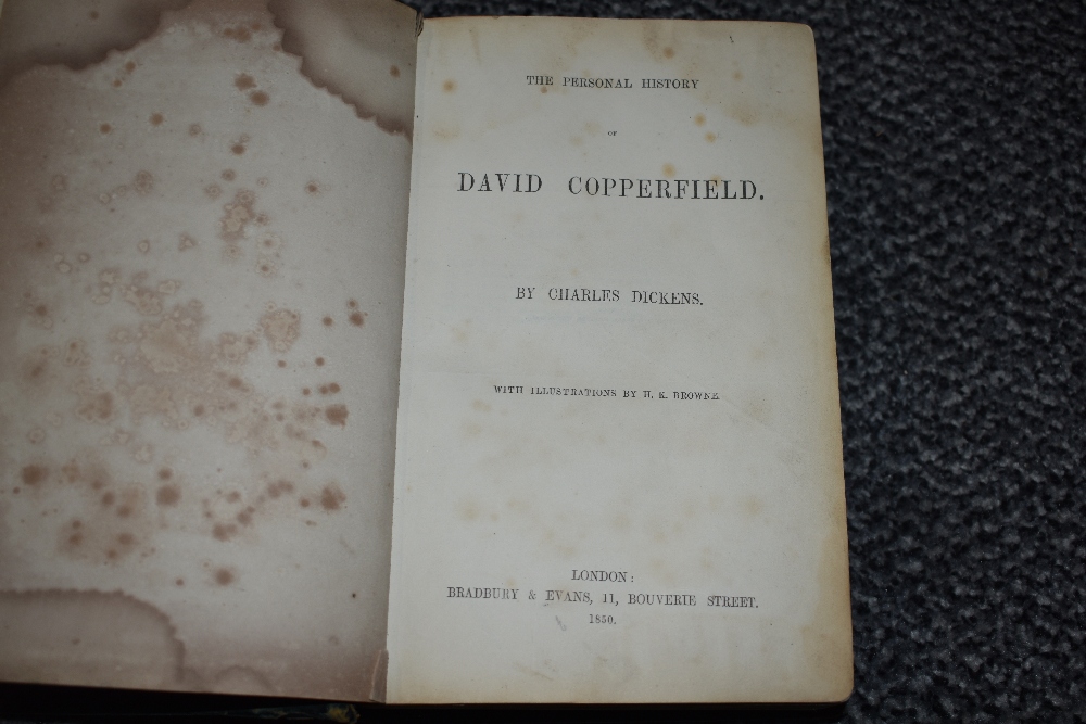 Literature. First Edition. Dickens, Charles - The Personal History of David Copperfield. London: - Image 3 of 4