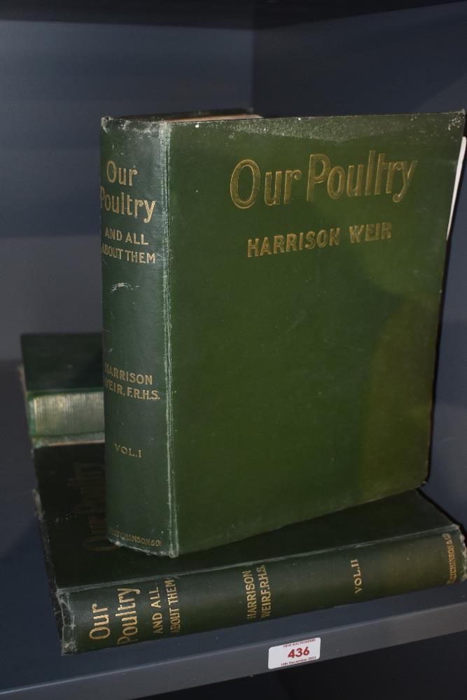 Farming and Agriculture. Weir, Harrison - Our Poultry and all about them, &c. London: Hutchinson &