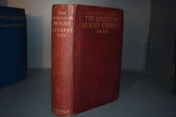 Mountaineering. Bruce, C. G. - The Assault on Mount Everest, 1922. London: Edward Arnold & Co. 1923.