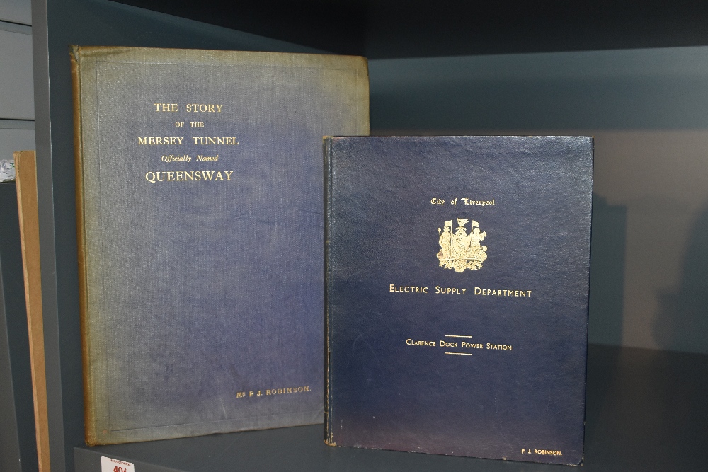 Liverpool. The Story of the Mersey Tunnel Officially Named Queensway & City of Liverpool Electric