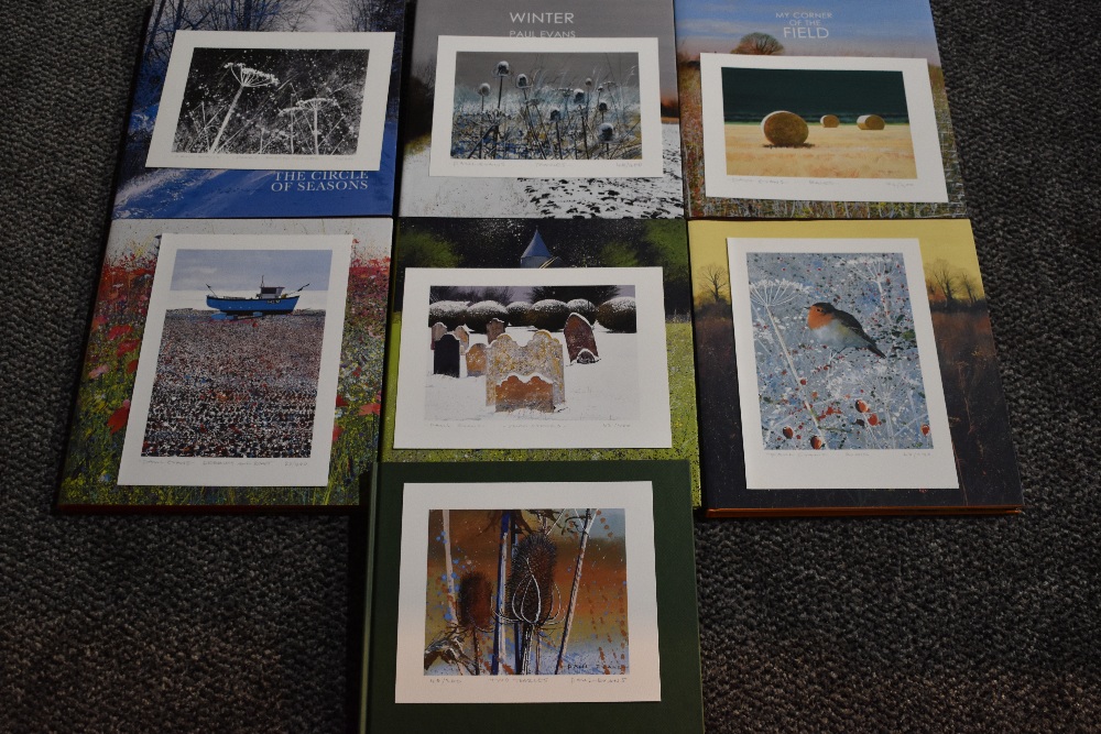 Art. Paul Evans. Seven titles - all signed limited edition hardbacks, each with the limited - Image 3 of 3