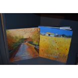 Art. Paul Evans. Two titles: Light on the Landscape (softback standard edition, 2015);