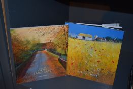 Art. Paul Evans. Two titles: Light on the Landscape (softback standard edition, 2015);