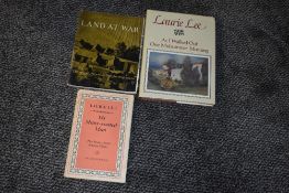 Literature. Laurie Lee. Three titles: My Many-coated Man. London: Andre Deutsch, 1955, 2nd