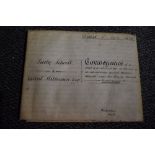 Manuscript. Indenture. Dated 6th April, 1871. An Indenture of Conveyance between Louisa Lucy,