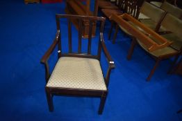 A 19th Century Regency design carver chair