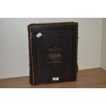 A 19th Century Browns family bible published by Thomas C Jack, Edinburgh