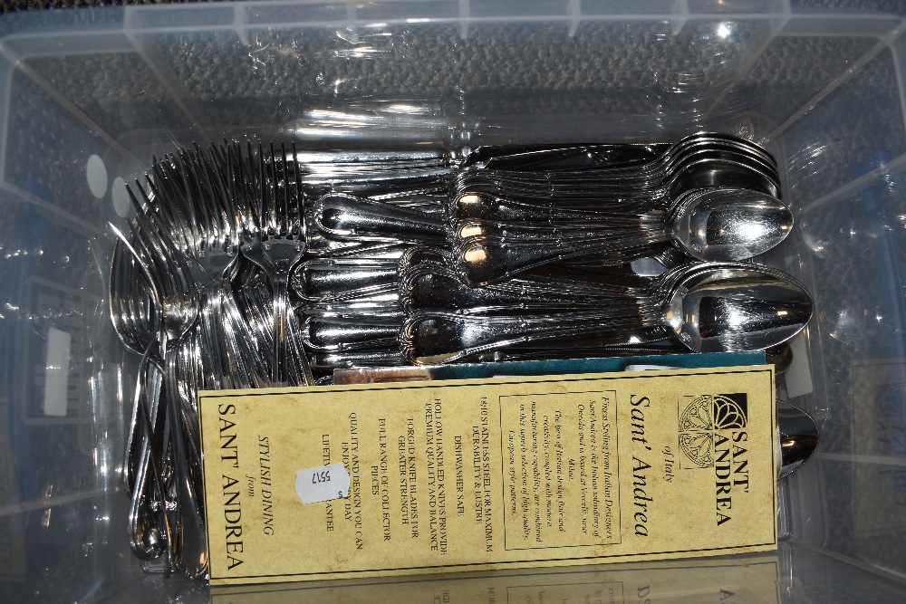 A box of stainless steel cutlery, by Sant' Andrea of Italy - Image 3 of 3