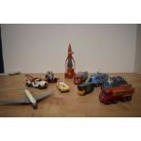 An assorted group of diecast model vehicles, by Matchbox, Corgi, and Dinky, to include a Spectrum