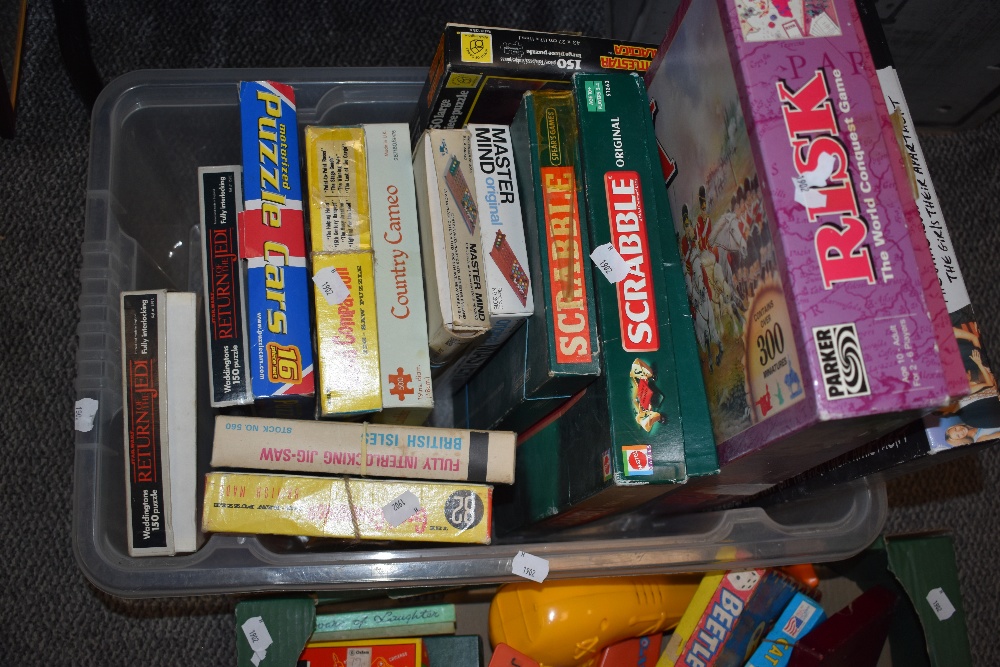 An assortment of vintage board games including Scrabble, Ludo, Master mind and a set of Draughts, - Image 2 of 3